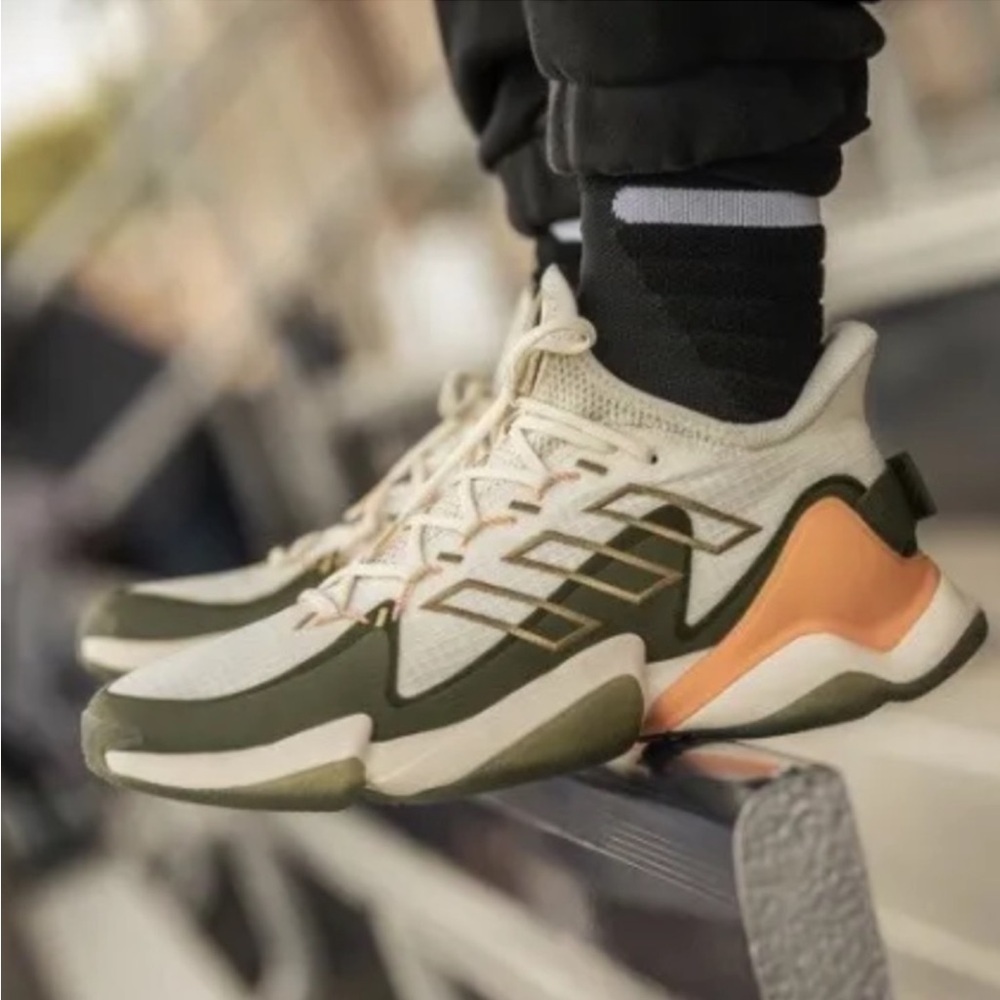 adidas Mahomes 1 Impact FLX Khaki Green - Picture 3 of 9